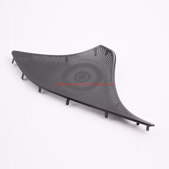 Spray Painted Stainless Steel Burr - Free Etched Speaker Grille