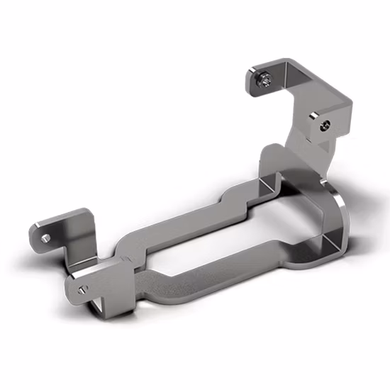 Découpe adaptée aux besoins du client de laser de tôle de petites pièces de pliage en aluminium d'acier inoxydable